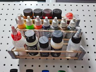 圆孔AV漆瓶GW油漆瓶支架郡士匠域洞洞板架储物收纳盒置物架配件