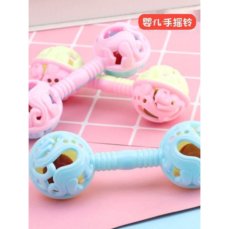 新款婴儿手摇铃宝宝玩具益智儿童早教6个月以上宝宝抓握训练摇铃,玩具/童车/益智/积木/模型,摇铃,淘宝优惠券,粉丝福利购,淘宝优惠卷
