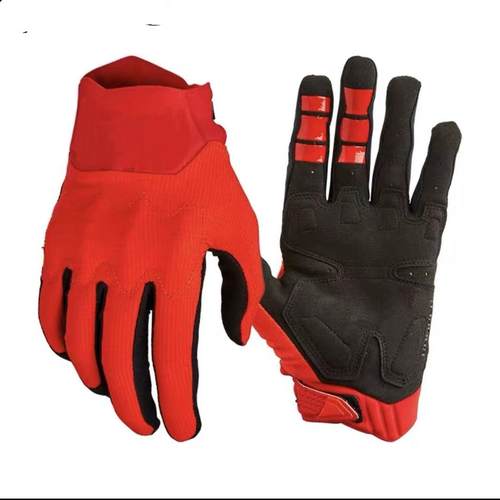 新款LOHAS FOX d3O骑行户外越野摩托车防滑五指运动手套山地车