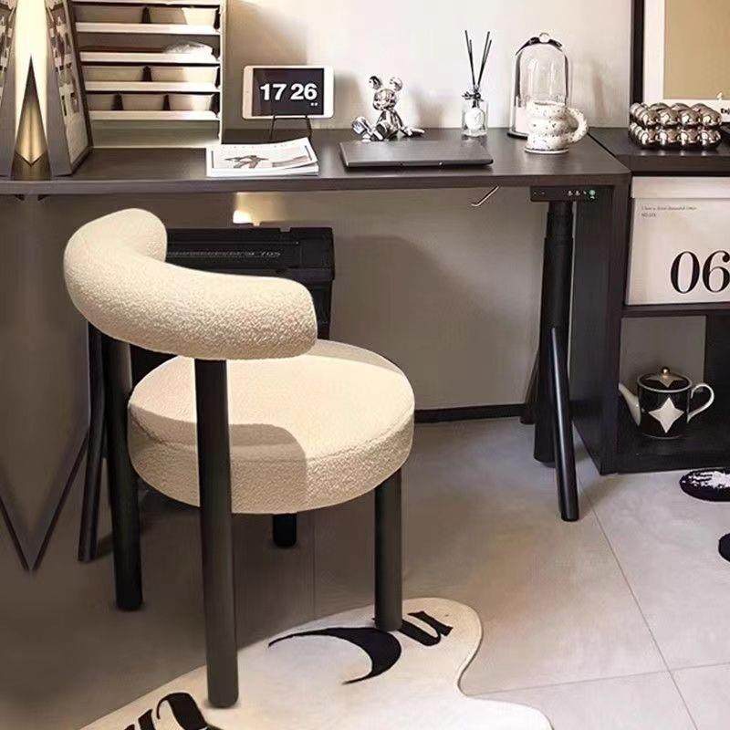 网红化妆椅奶油风设计师现代简约梳妆凳出租屋卧室轻奢餐椅美甲椅,商业/办公家具,办公电脑椅/职员椅,淘宝优惠券,粉丝福利购,淘宝优惠卷
