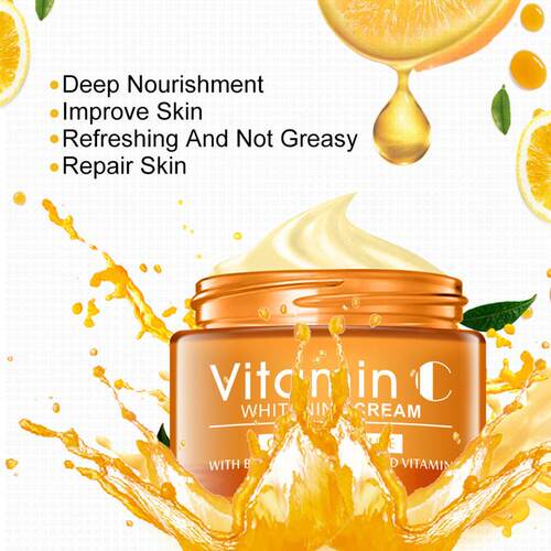 Disaar Vitamin C Whitening Cream Repair Skin Glow Moisture