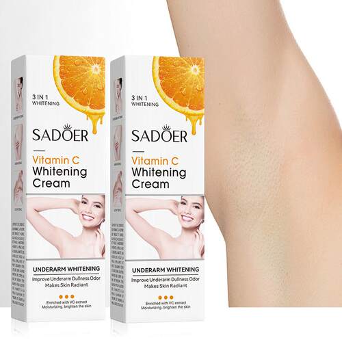 Sadoer Vitamin C Whitening Cream For Underarm Dullness Odor
