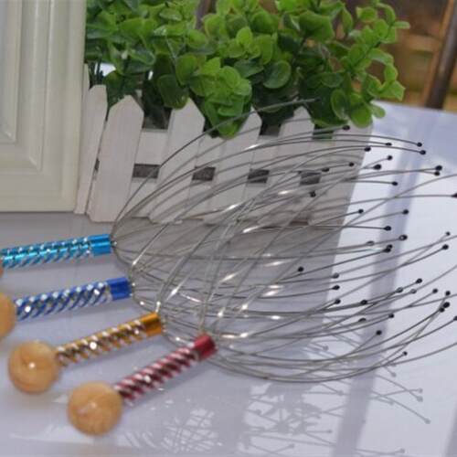1pc New Octopus Design Head Scalp Massage Tool Stress Releas