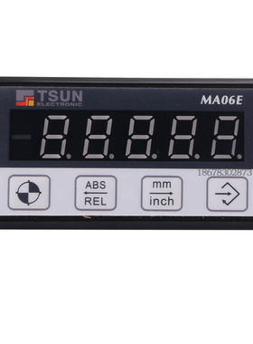 MA06E磁栅数显表直线位移测量系统一体式微型磁性位置显示器TSUN