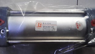 120惠2022新品 BAIDI铝塑门窗设备配件方形气缸SC80 100 SC63 热卖
