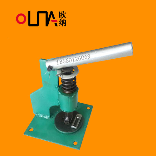 便捷手动塑钢型材封盖压力机断桥