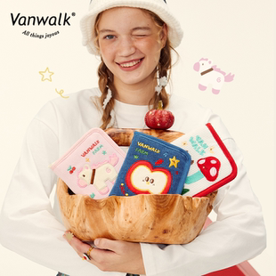 品牌定制长款 VANWALK农场系列 零钱包少女随身便携证件照收纳卡包