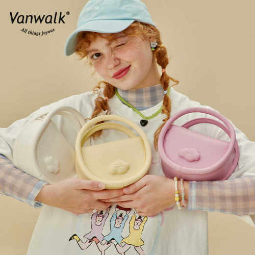休闲迷你马鞍包VANWALK小众质感