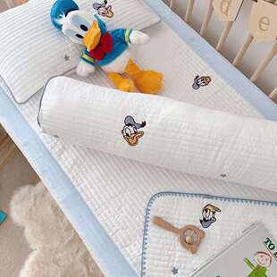 A类卡通儿童圆柱形床围绗缝纯棉墙挡环保健康枕头靠枕多功能抱枕