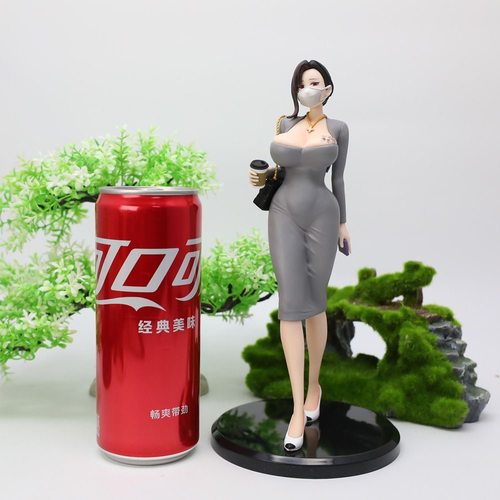 优质版 高颜值二次元网红美少女原画东滩手办模型书架机箱摆件