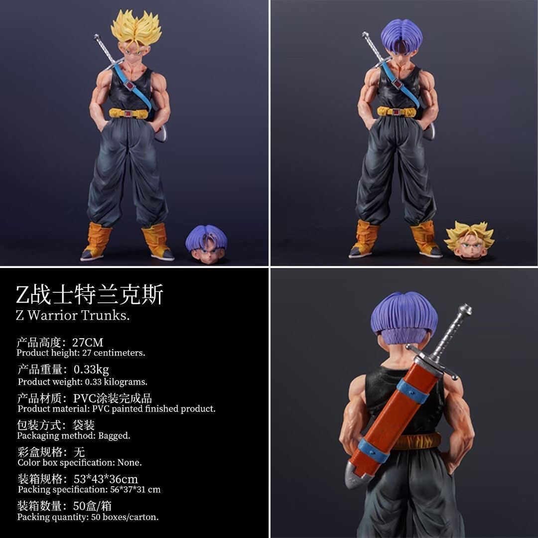 无限特兰克斯战士七龙珠手办
