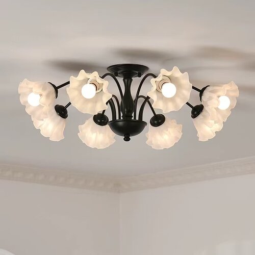 中古风全光谱护眼客厅吸顶灯