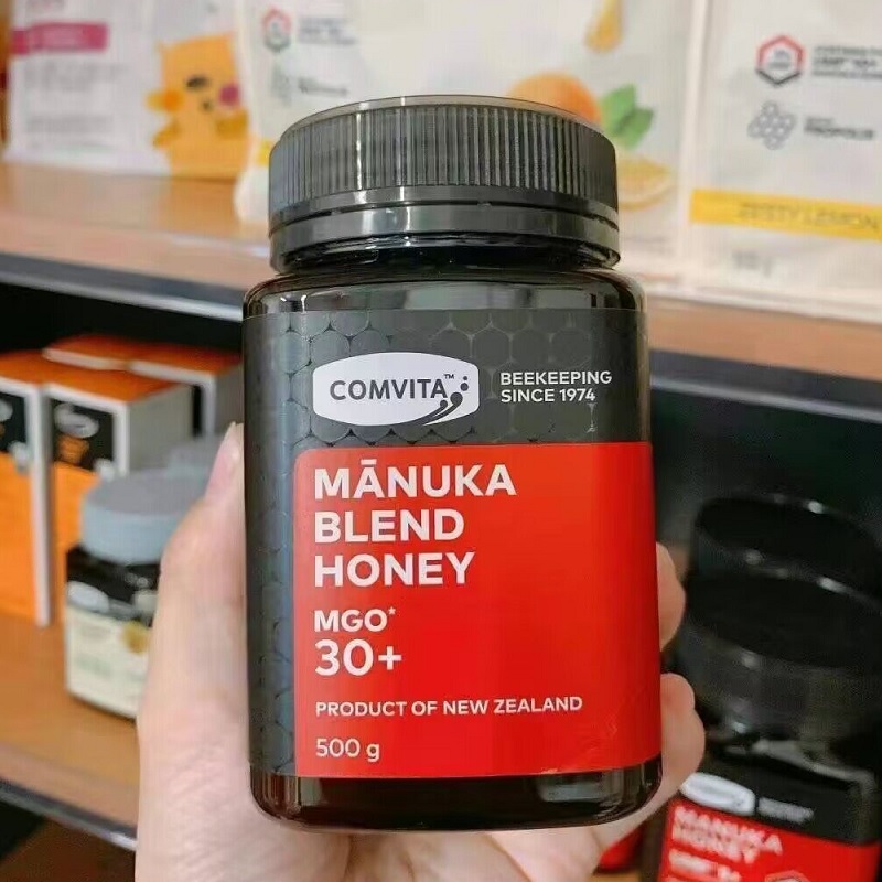 新西兰 Comvita 康维他 麦卢卡忍冬混合蜂蜜 MGO30+ 500g