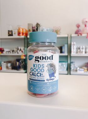 新西兰The Good Vitamin Co儿童维生素D钙软糖90粒