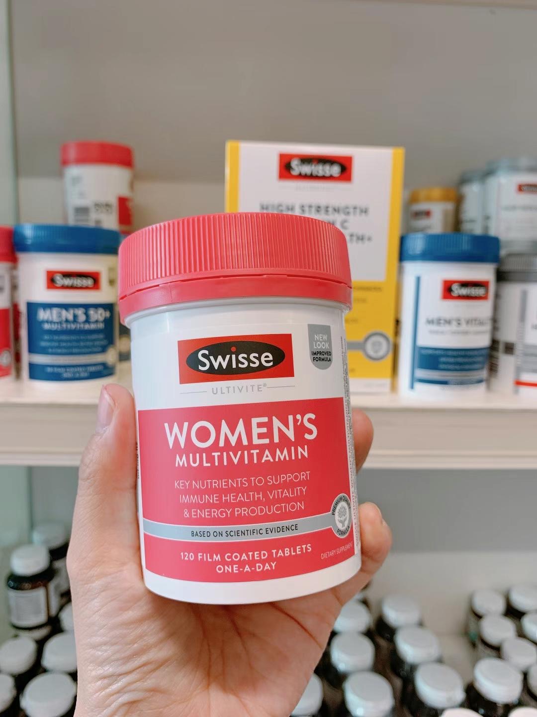 澳洲Swisse斯维诗女性多种复合维生素片120粒