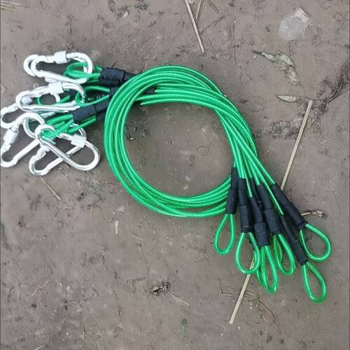 活鱼扣巨物大物锁鱼线路亚扣金属扣包塑钢丝绳拉力新款2mm-3mm