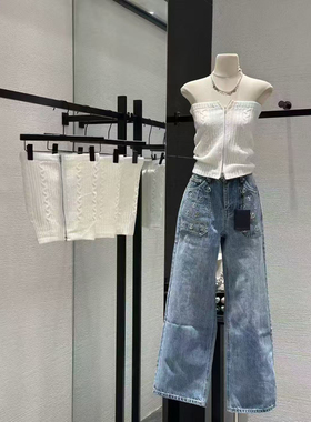 ueelook维罗妮卡2026年春款性感御姐风针织抹胸背心弹力显瘦