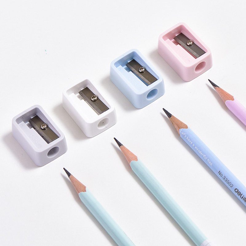 得力小号卷笔刀小转笔刀小学生手动小型削笔刀儿童铅笔刀迷你削笔