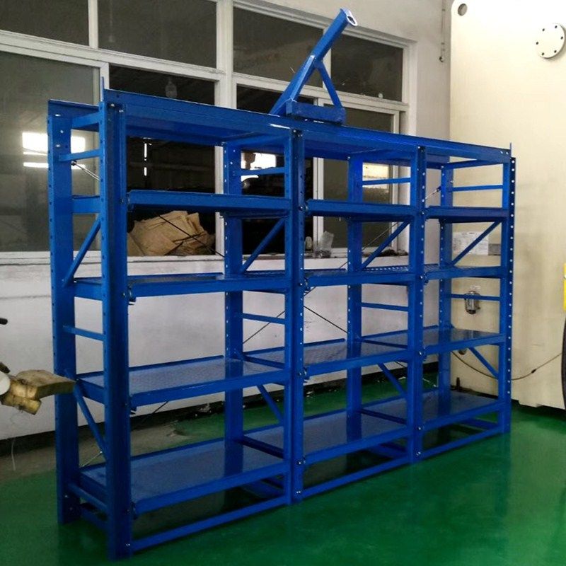 厂家现货车间重型模具架 仓库半开防滑层板抽屉模具货架定做