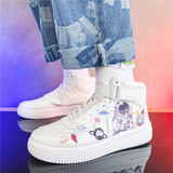 白色高帮