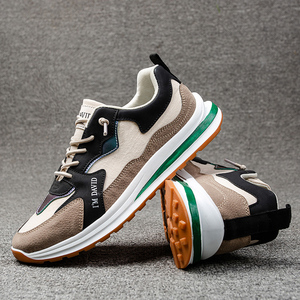 X1981P52夏季时尚休闲男鞋运动鞋新款男士雨伞布透气潮流跑步鞋子图片