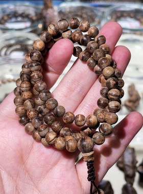 达拉干沉香手串多圈0.6/13.55克 xy