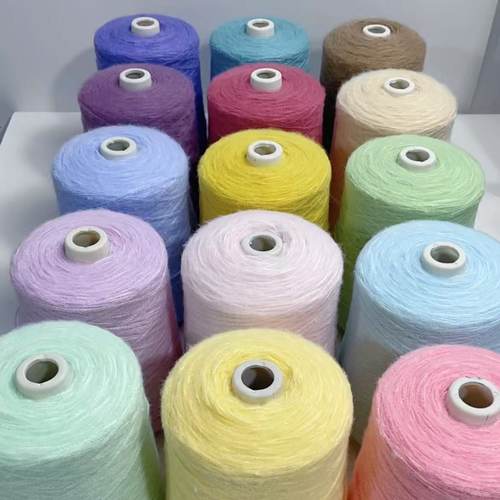 多巴胺花束毯子钩织毛线