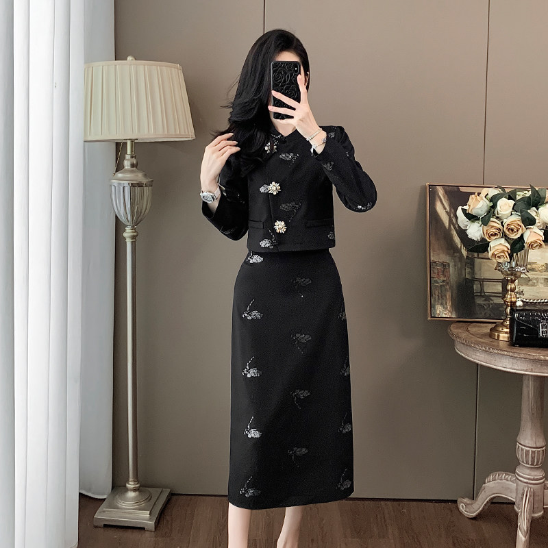 高级感小香风套装裙女秋季