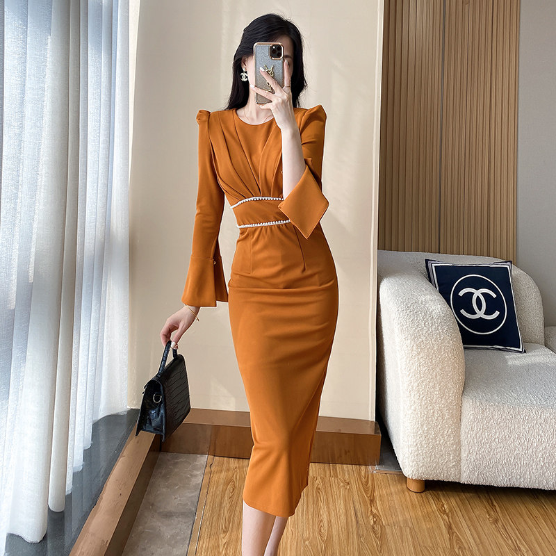 高端职业装女神范连衣裙