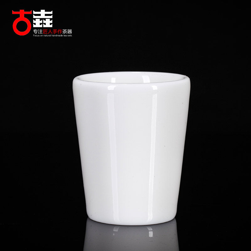 古垚/陈清宜手工德化白瓷茶杯羊脂釉瓷品茗杯陶瓷主人杯个人杯