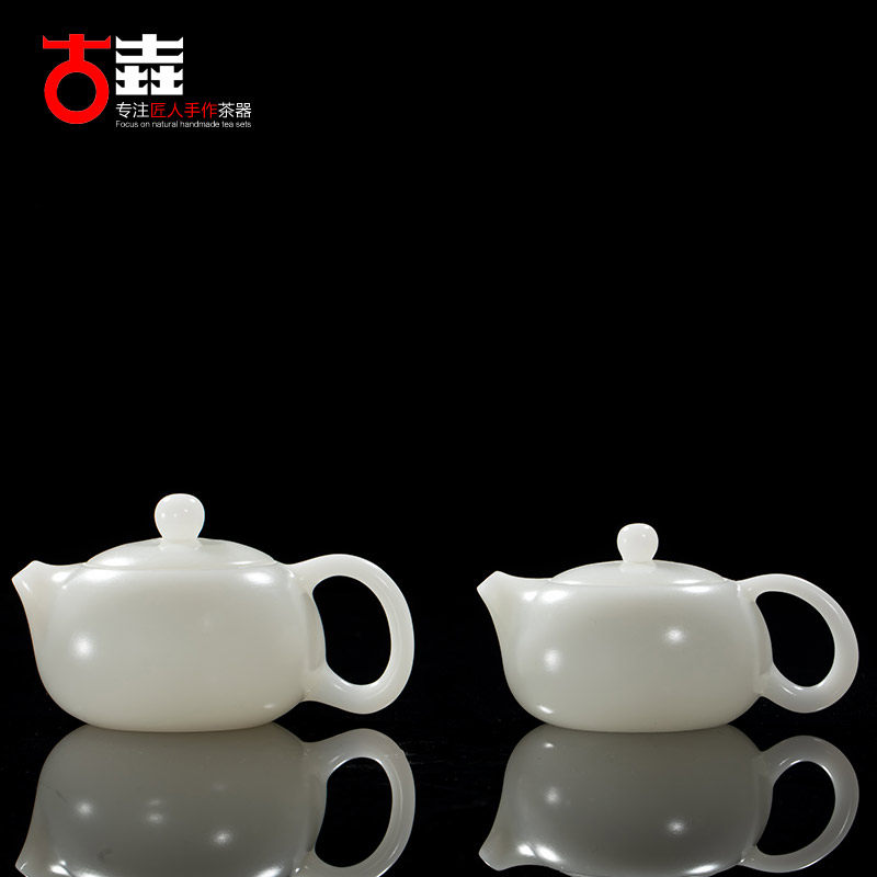 古垚/陈清宜手工德化白瓷茶壶冰玉瓷西施壶功夫陶瓷单壶高端送礼