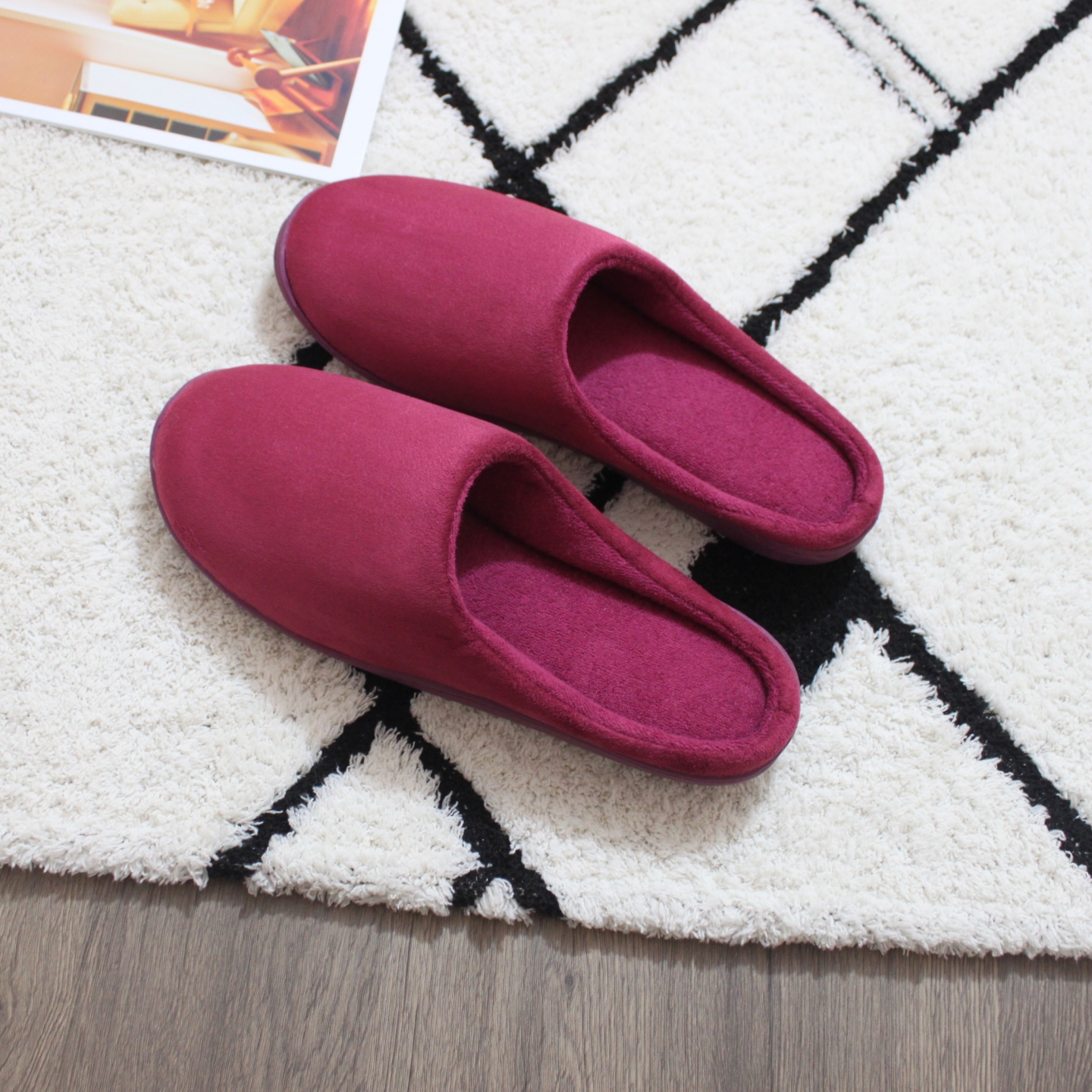 外贸春秋室内防滑居家拖鞋可机洗