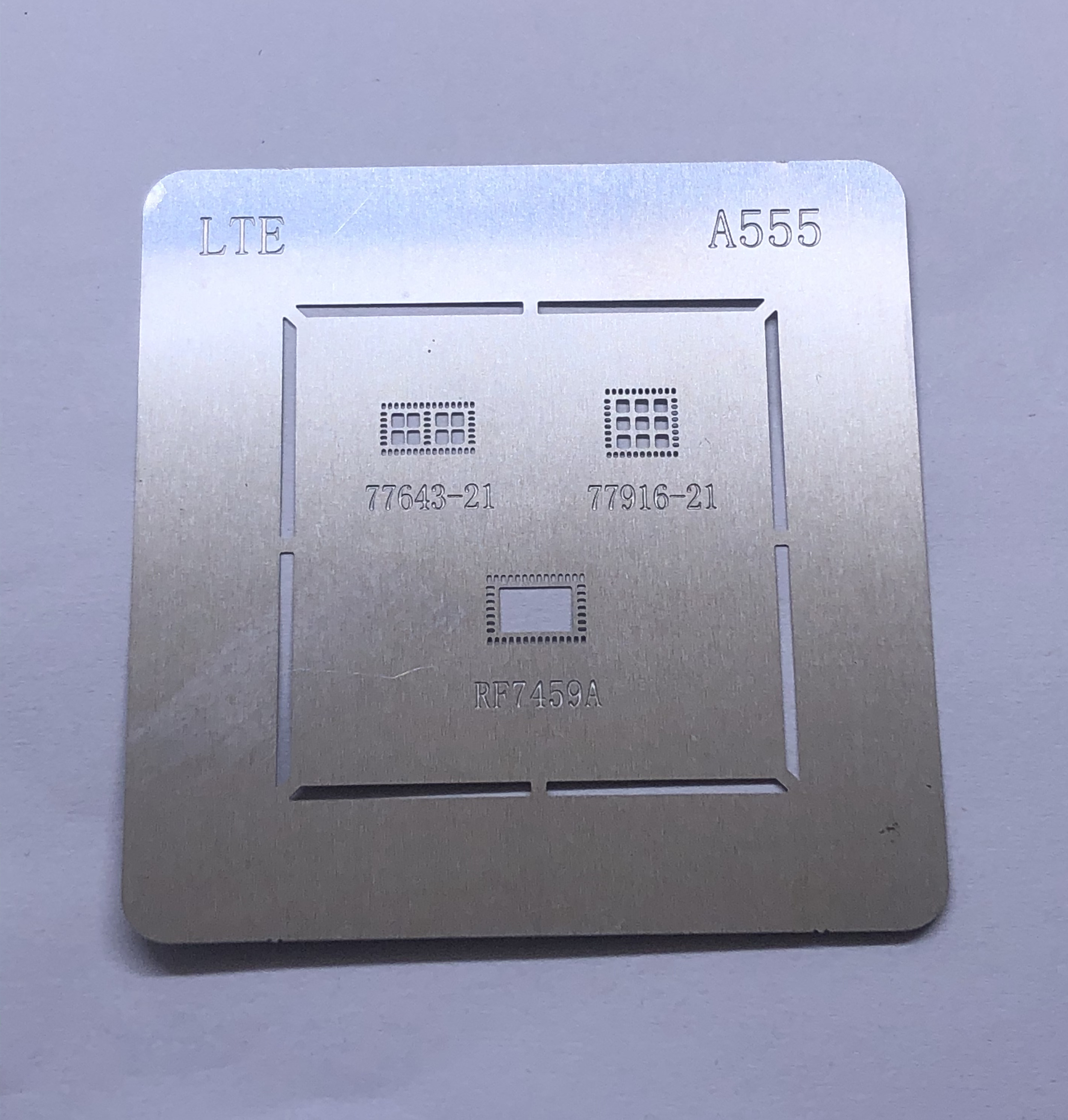 77643-21锡网 77916-21 RF7459A植锡网 植锡板 钢网 功放芯片IC