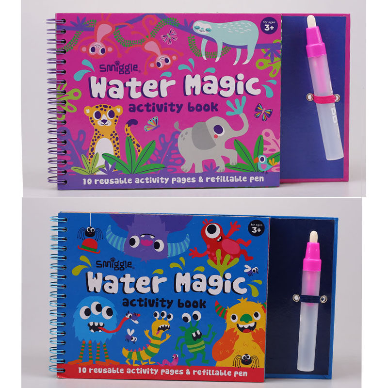 호주의 SMIGGLE CHILDREN `S WATEING BOOKS WATER GRAFFITI CHILDREN`S SUPER CREATIVE 앨범을 그릴 수 있습니다.