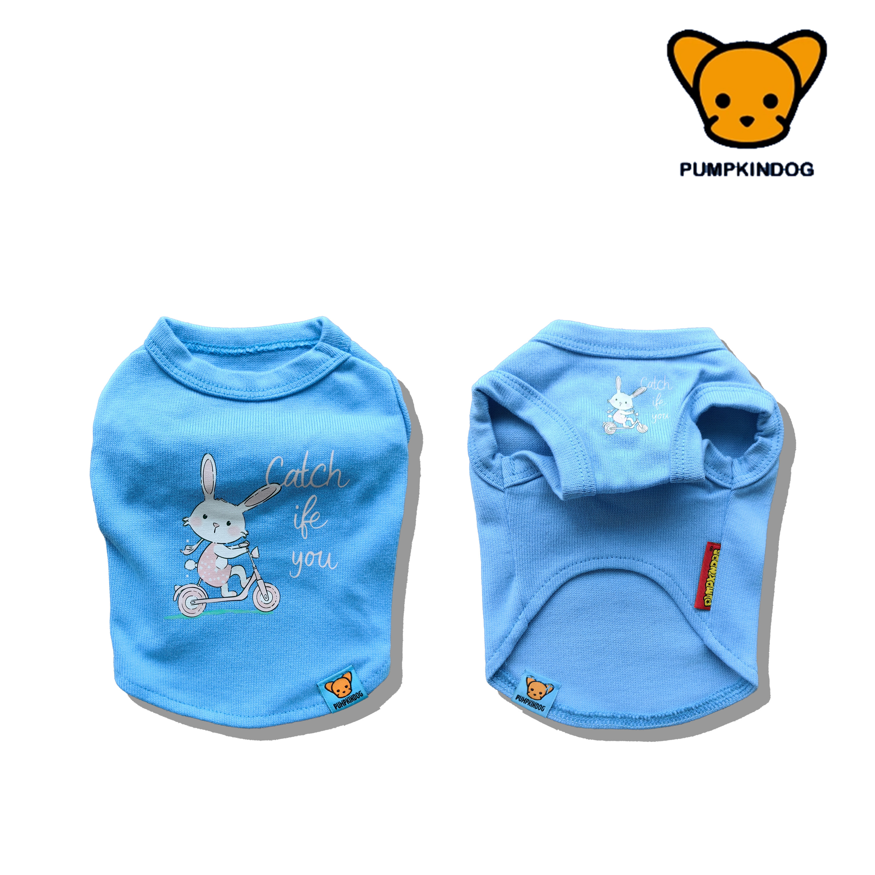 PUMPKINDOG 孤品1-3斤狗t恤纯棉背心短袖宠物衣服空调服