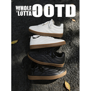 NewRockStarChoppa 春夏Cleanfit德训赛车鞋男款运动休闲百搭板鞋