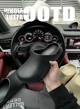 NewRockstarchoppa 2025FW 夏季Cleanfit德比包头鞋EVA勃肯凉拖鞋