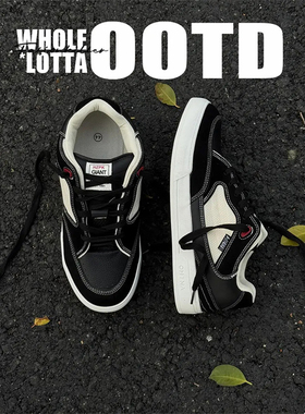 NewRockstarchoop夏季小众原创休闲滑板鞋厚底青少年网面运动男鞋