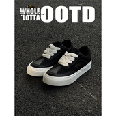 NewRockstarChoppa 男秋冬学生休闲潮鞋 美式 Cleanfit穿搭厚底板鞋