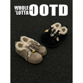 NewRockstarChoppa 加绒保暖户外防寒穆勒鞋 小土豆勃肯棉鞋 男冬季