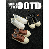 秋冬厚底百搭休闲鞋 NewRockStarChoppa 顶男Cleanfit穿搭皮面板鞋