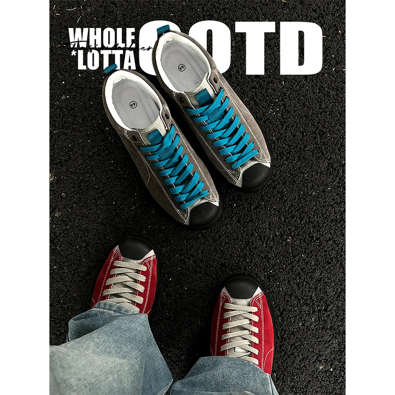 NewRockstarChoppa 秋冬小众莫吉托板鞋男个性设计防滑登山运动鞋