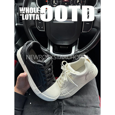 NewRockStarChoppa 春夏Cleanfit经典板鞋男款休闲运动增高小白鞋