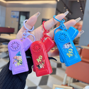 爆款哪吒打火石枪钥匙扣儿童打鼓玩具创意解压玩具地摊小卖部