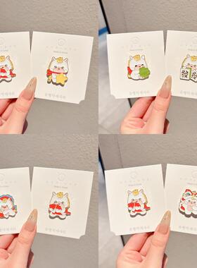 新年本命年毛衣胸针包包固定衣服配饰女节日装饰品2026徽章别针