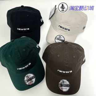韩国New 940字母logo咖色软顶棒球帽男女MLB帽子 Era纽亦华新款