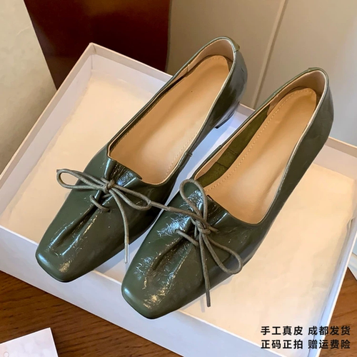 L'avance牛皮羊皮单鞋2026秋高品质女鞋巨舒适纯皮单鞋通勤小皮鞋