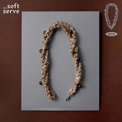 SoftServe毛线手机链挂绳长款