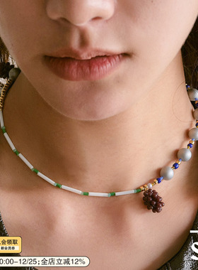 softserve葡萄串珠叠戴