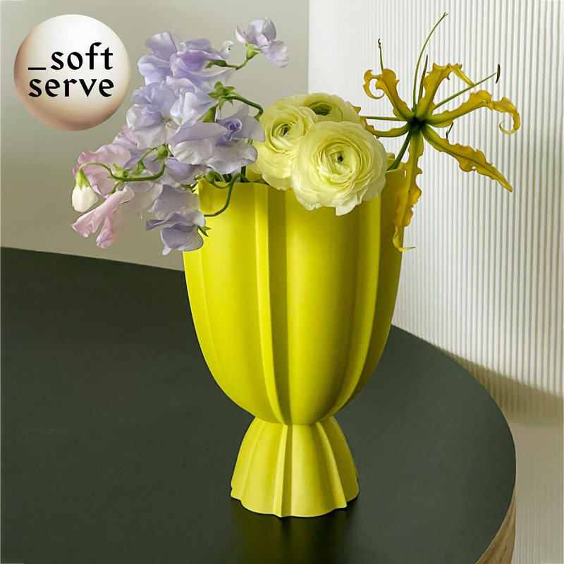 SoftServe陶瓷造型花器家居摆件